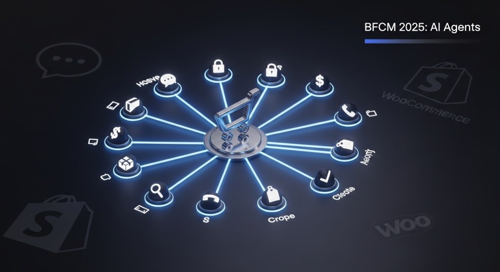 BFCM 2025: 12 AI Agent Automations You Can Ship This Week for Shopify & WooCommerce&nbsp;(A2A/MCP‑Ready)
