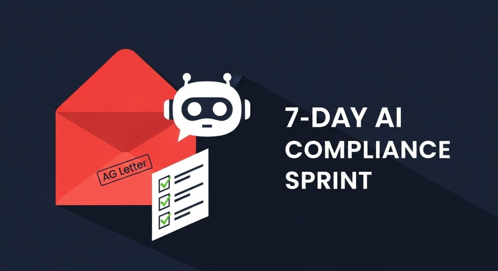 State AGs Just Put Chatbots on Notice: Your 7‑Day Compliance Sprint for&nbsp;2026