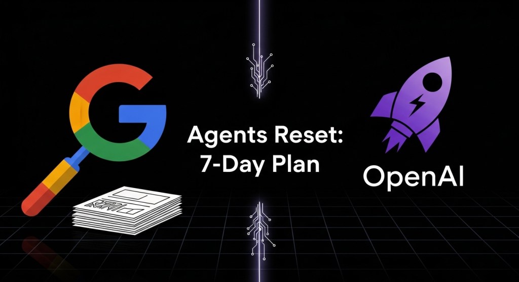 Google’s Deep Research Agent and OpenAI GPT‑5.2 Just Reset Your 2026 Agent Roadmap: A 7‑Day Founder&nbsp;Plan