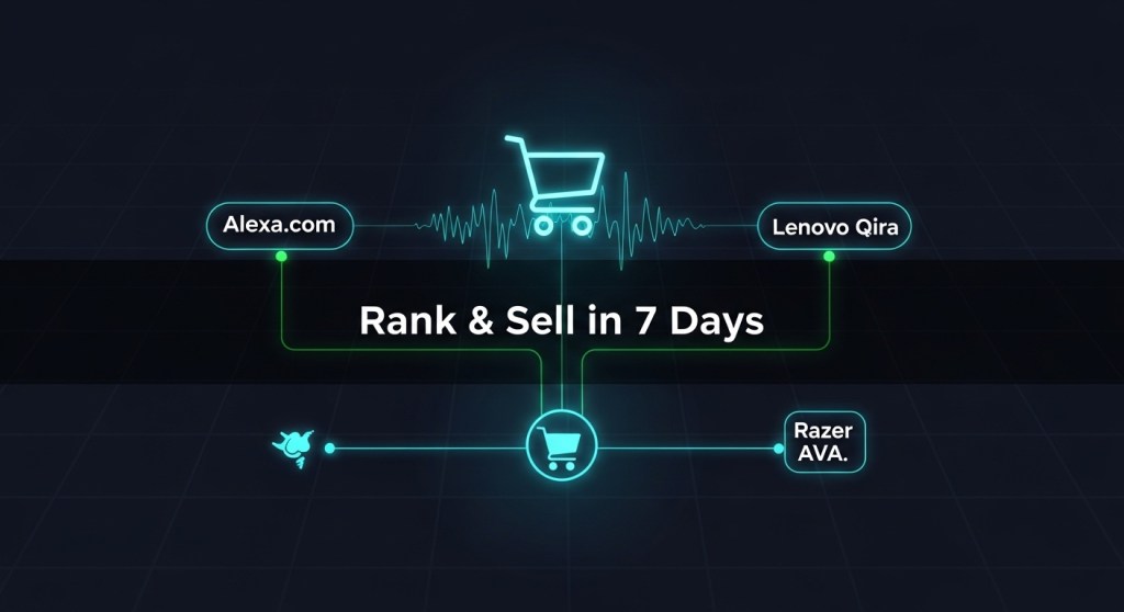 E‑Commerce Playbook: Rank and Sell via Alexa.com, Lenovo Qira, and Razer AVA in 7 Days