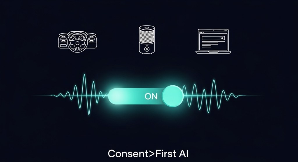 Consent‑First AI: A 48‑Hour Data Policy Playbook for Alexa+, Lenovo Qira, and In‑Car&nbsp;Assistants